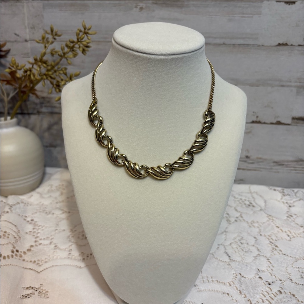 Elegant Money gold-toned Chain Necklace